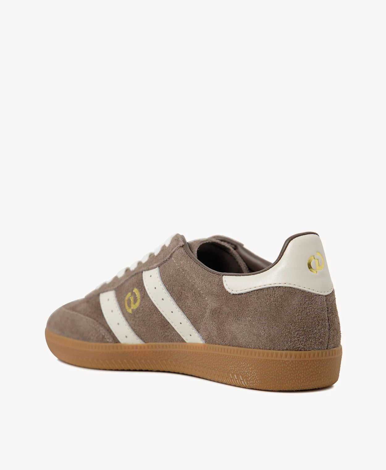 Goodsole 2001 Parallel Suede Sneaker | Walnut Brown/Ivory Suede
