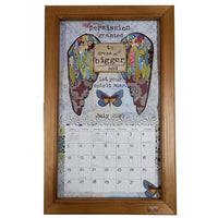 Farmhouse Stained Calendar Frame