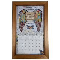 Farmhouse Stained Calendar Frame