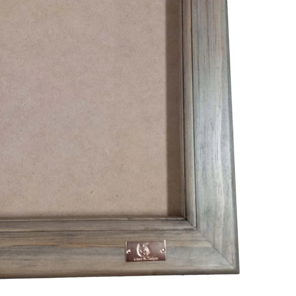 Ash Stained Calendar Frame