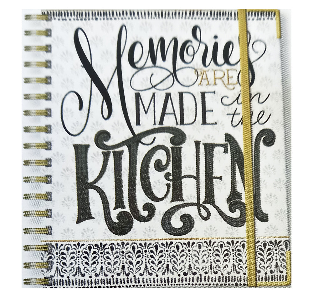 Lang Recipe Journal Kitchen Memories + List Pad