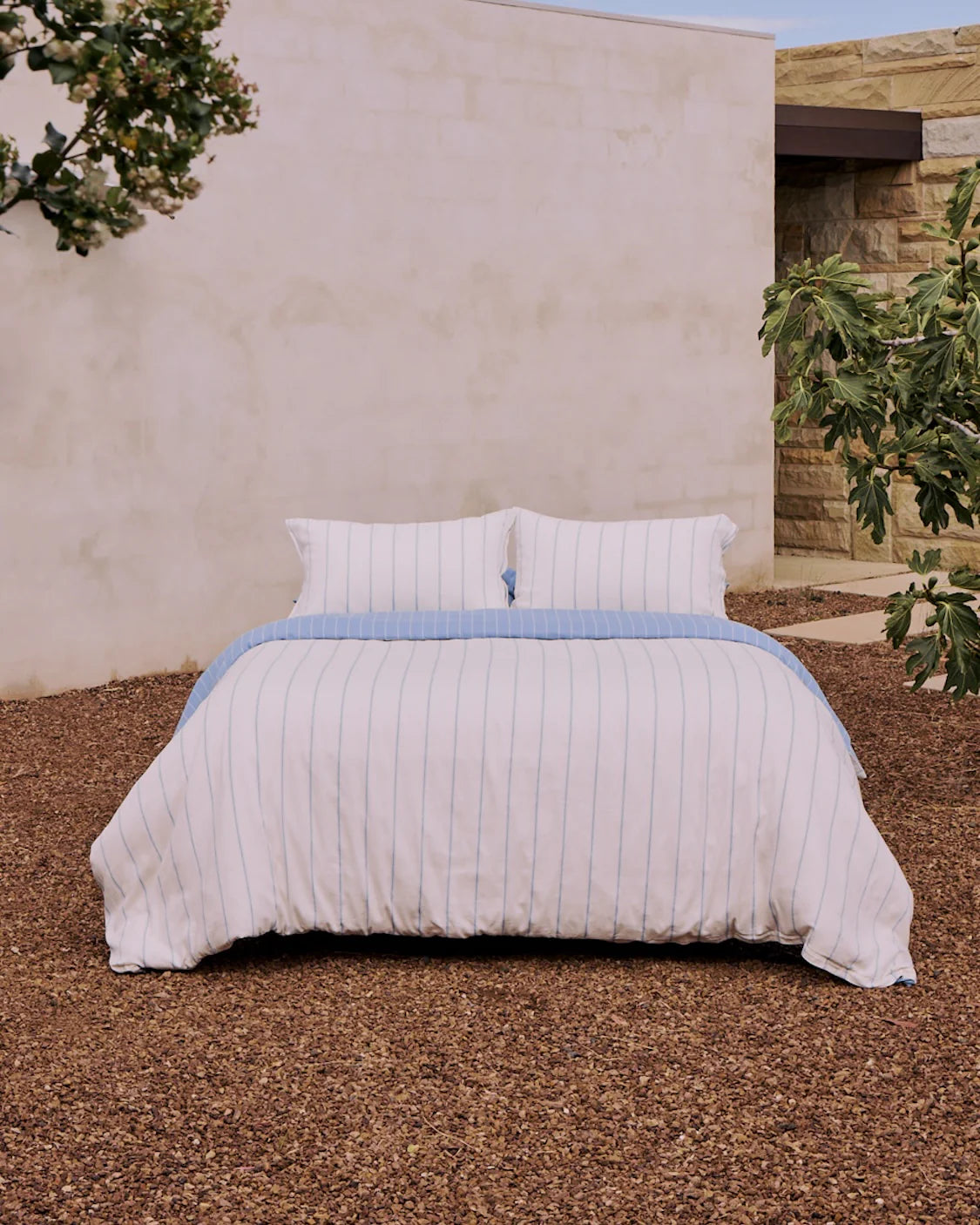 Quilt Cover | Cloud/Capri