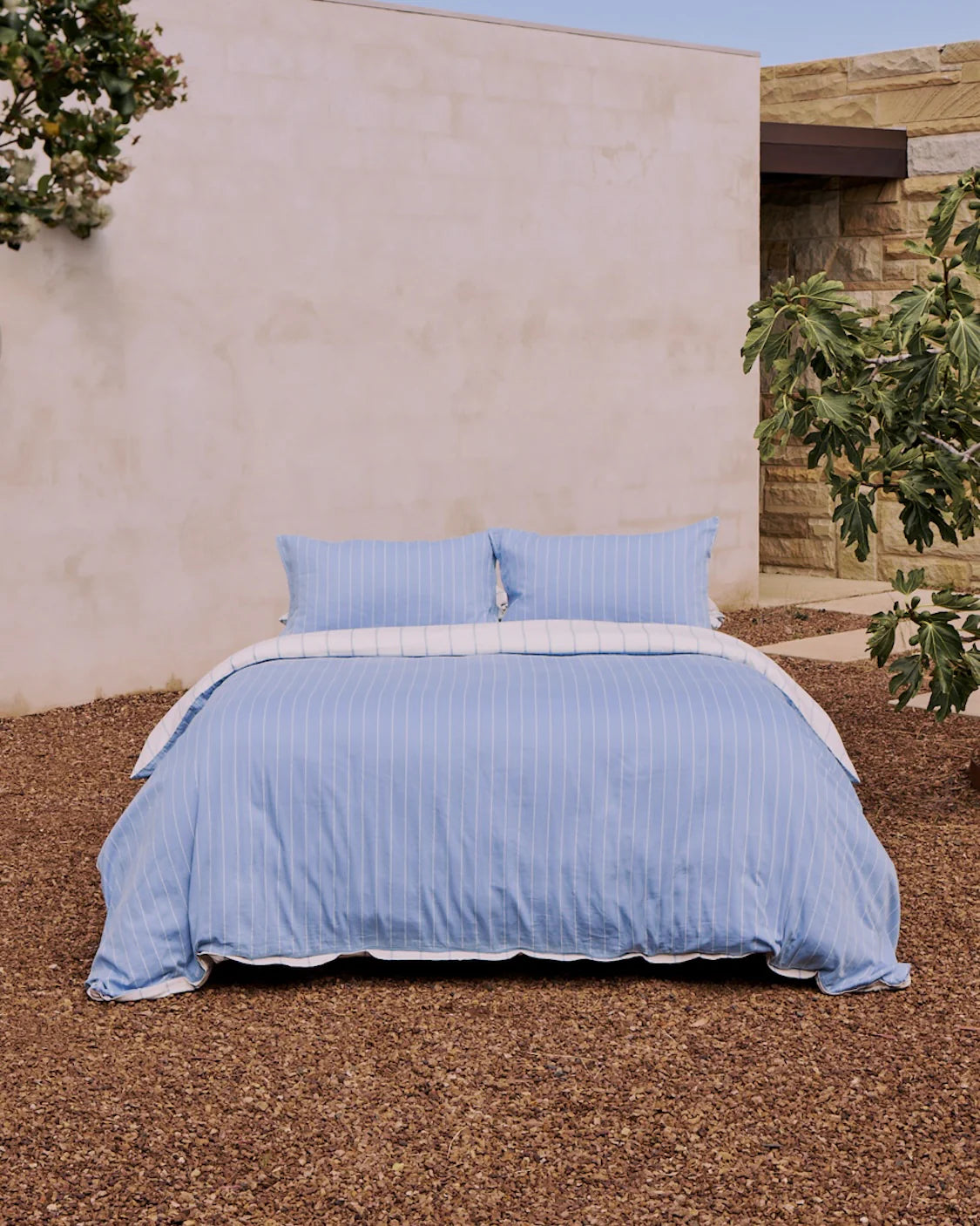 Quilt Cover | Cloud/Capri