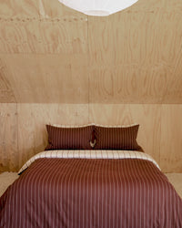 Pillowcase Pair | Mahogany