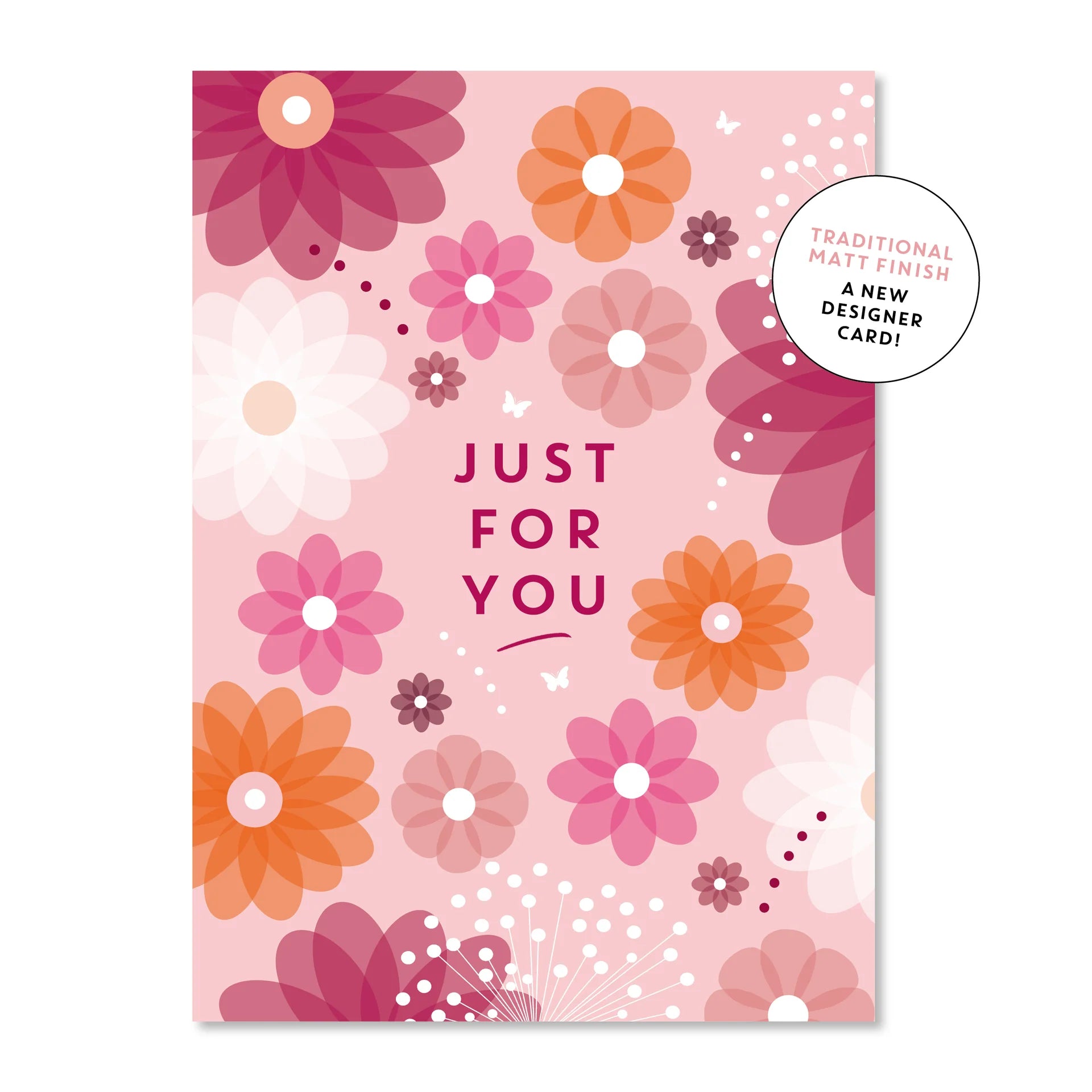 Just For Your Floral | Greeting Card