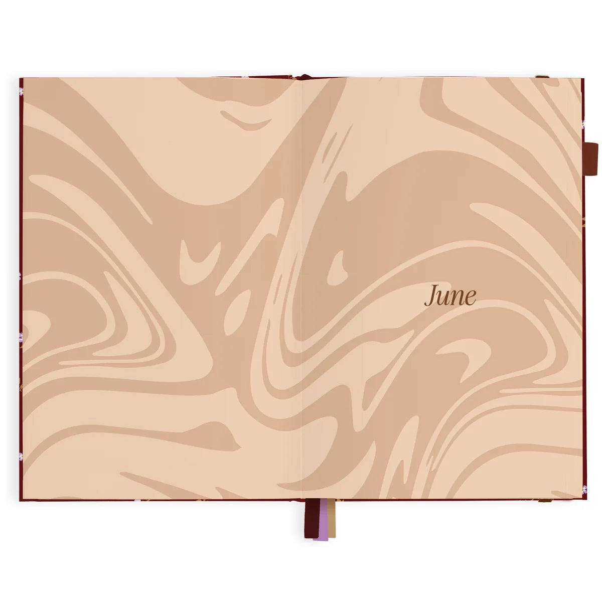 2027 A5 Vertical Planner | Cherry Wisteria