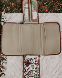 Change Mat Clutch | Jungle Cream/Tan