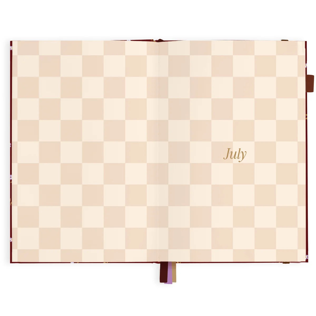 2027 A5 Vertical Planner | Cherry Wisteria