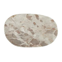 Xena Marble Serving Board | Taupe