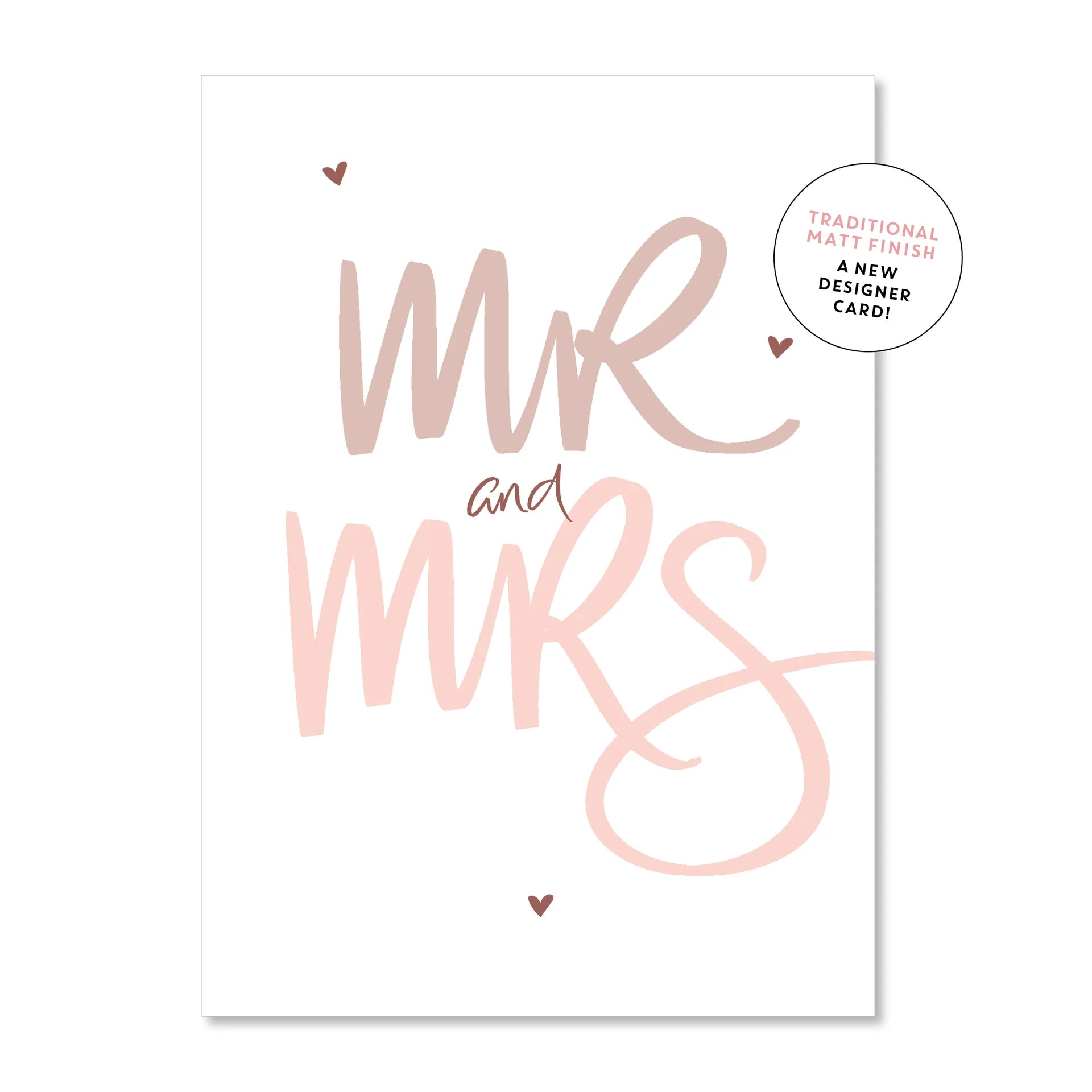 Mr and Mrs Pastel | Greeting Card