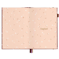 2027 A5 Vertical Planner | Cherry Wisteria