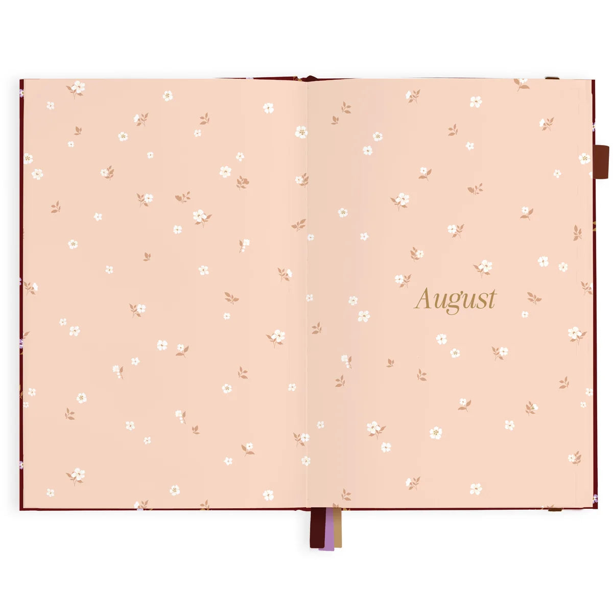 2027 A5 Vertical Planner | Cherry Wisteria