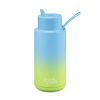 Limited Edition Gradient Ceramic Reusable Bottle | 34oz 1000ml ( 1 Litre)