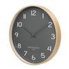 Olivia Silent Wall Clock | Grey