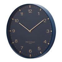 Sienna Wall Clock | Ocean Blue