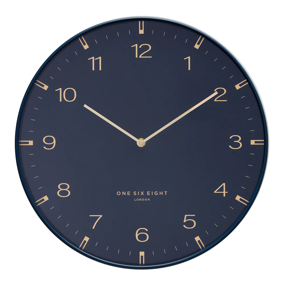 Sienna Wall Clock | Ocean Blue