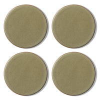 Ceramic Green Coaster Set 4