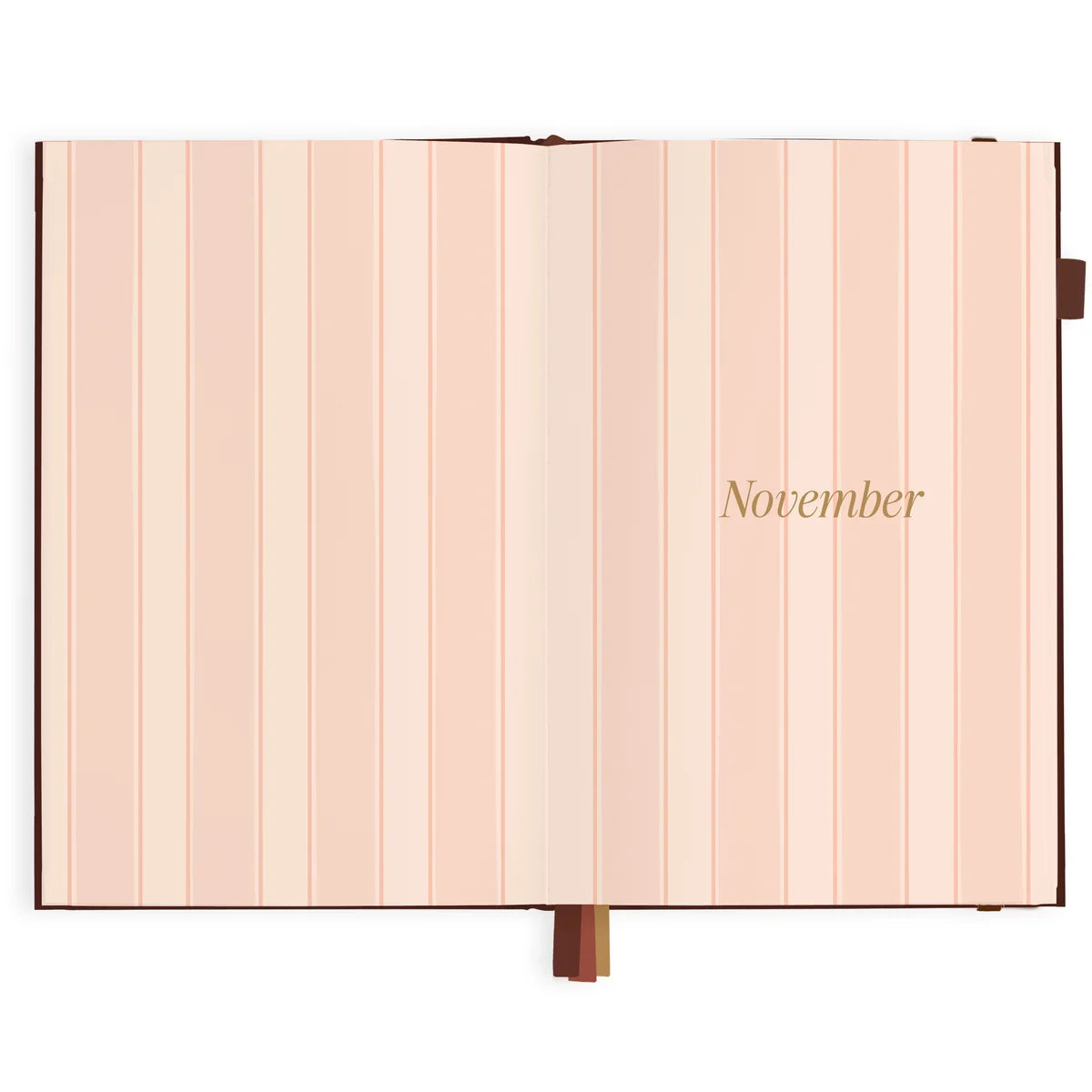 2027 A5 Vertical Planner | Chocolate