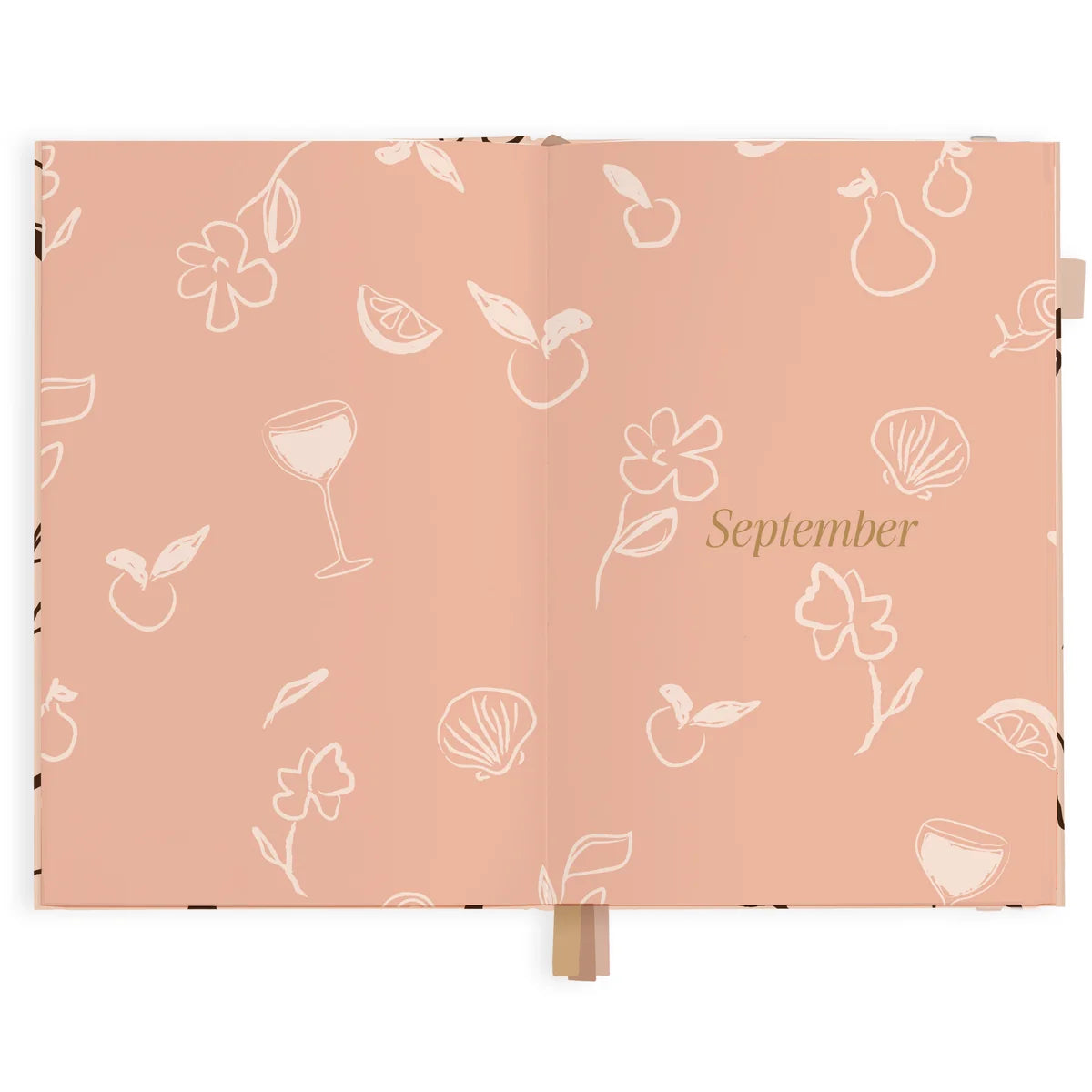 2027 A5 Vertical Planner | Amalfi Latte