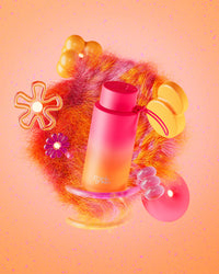Limited Edition Gradient Ceramic Reusable Bottle | 34oz 1000ml ( 1 Litre)