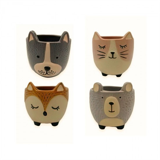 Small Ceramic Animal Pot