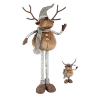 Standing Reindeer W/ Telescopic Leg