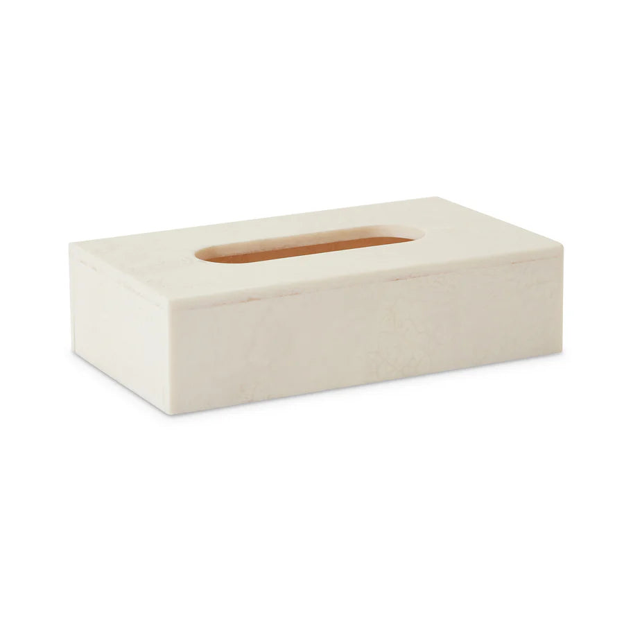 Aries Cream Tissue Box Holder