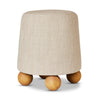 Sophie Natural Small Ottoman