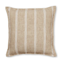 Munro Sand Stripe Feather Cushion