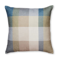 Sydney Check Dusk Feather Cushion