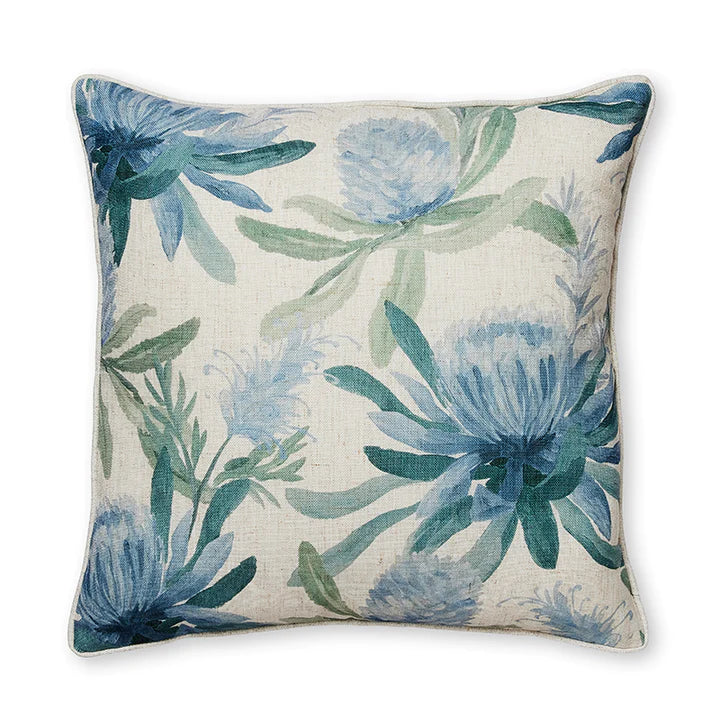 Goulburn Blue Feather Cushion