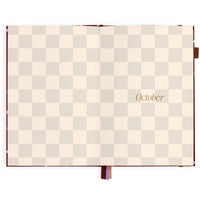 2027 A5 Vertical Planner | Cherry Wisteria