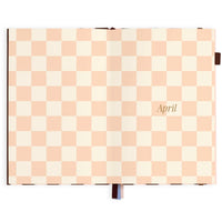 2027 A5 Academic Vertical Planner | Chocolate Stripe