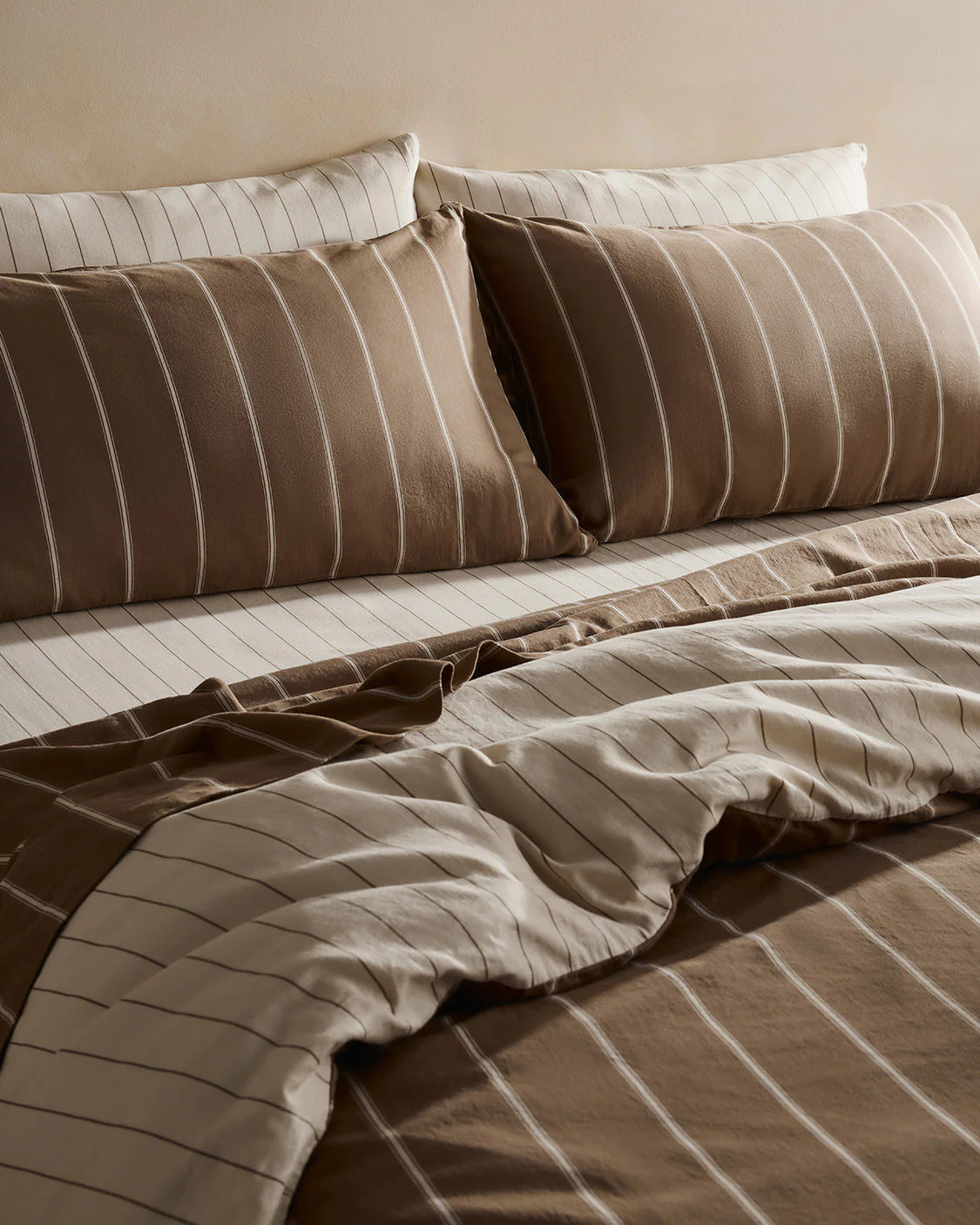 Quilt Cover | Caramel/Cream