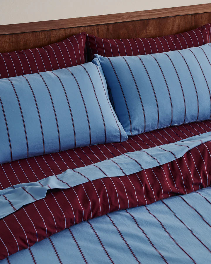 Quilt Cover | Oxford/Plum