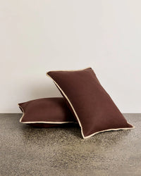Linen Pillowcase Pair | Brown Sugar