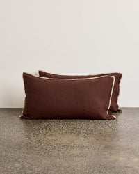 Linen Pillowcase Pair | Brown Sugar