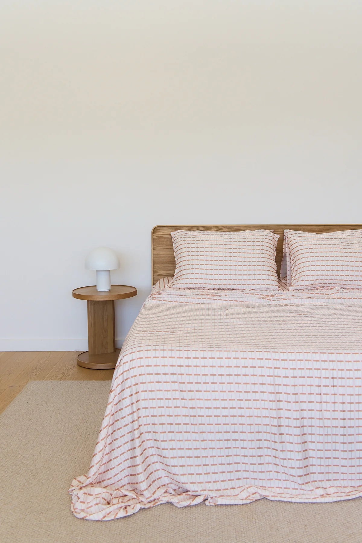 100% Organic Bamboo Sheet Set | Maple Check