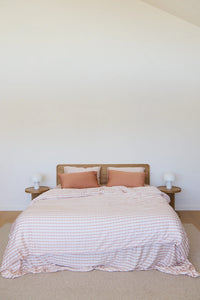 100% Organic Bamboo Sheet Set | Maple Check