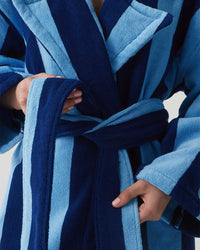 Robe | Blueberry Stripes