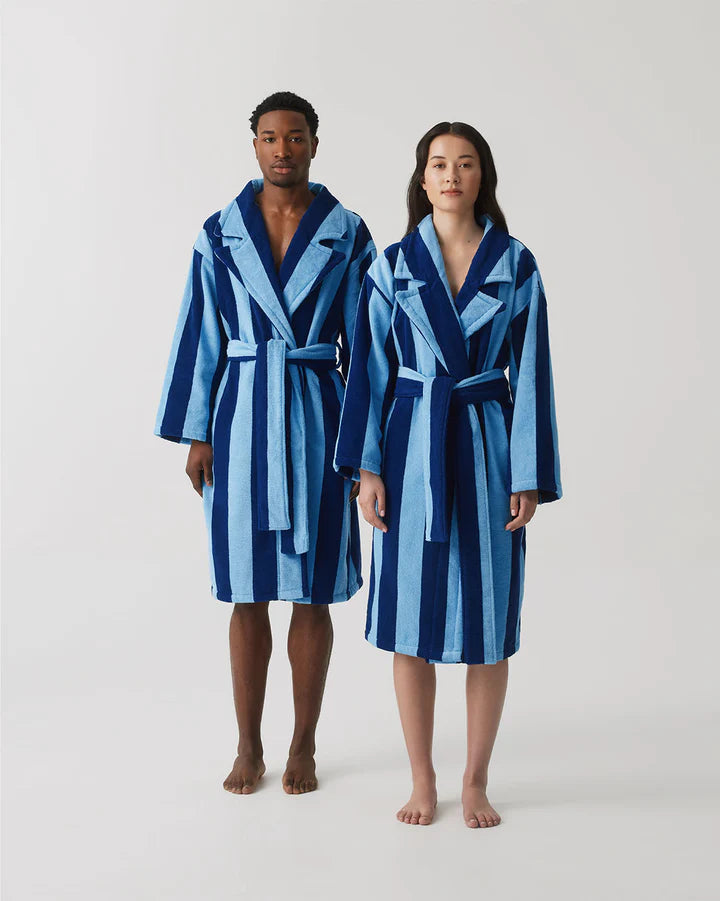 Robe | Blueberry Stripes
