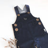 Baby Boys Roy Dungaree | Navy Corduroy