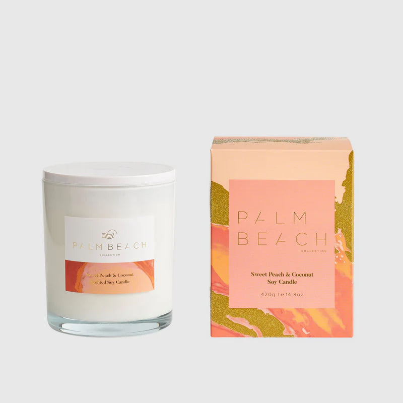 Sweet Peach & Coconut | Standard Candle