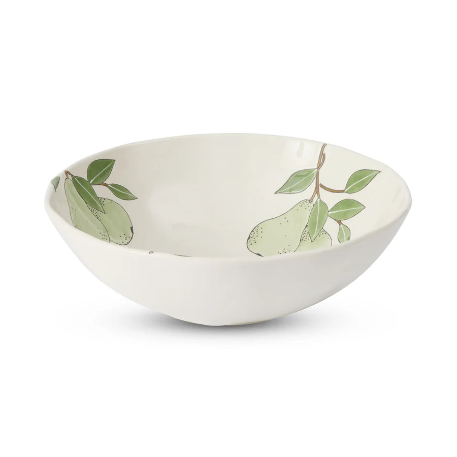 Pear White Serveware