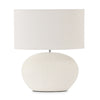 Owen White Textured Lamp