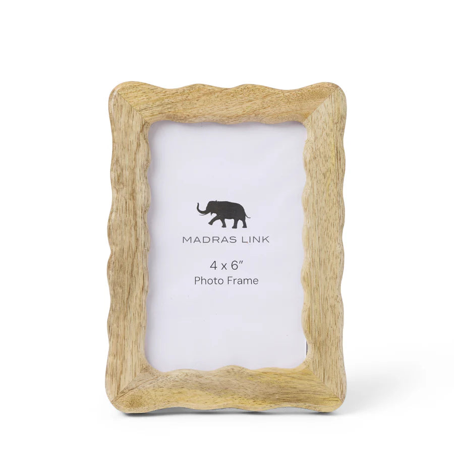 Wavy Natural Photo Frame