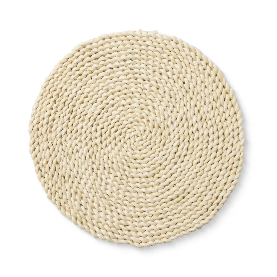 Braided Light Natural Placemat