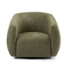 Casa Green Textured Swivel Chair
