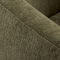 Casa Green Textured Swivel Chair