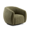 Casa Green Textured Swivel Chair